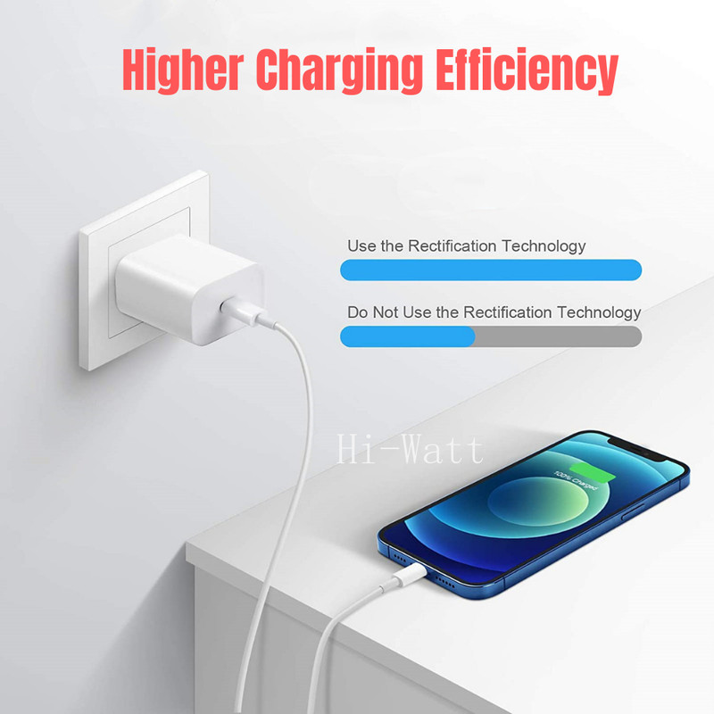 3-Pack 20W USB C TYPE C Cable PD Fast Charger Adapter For iPhone 14 13 11 12 Lot gallery