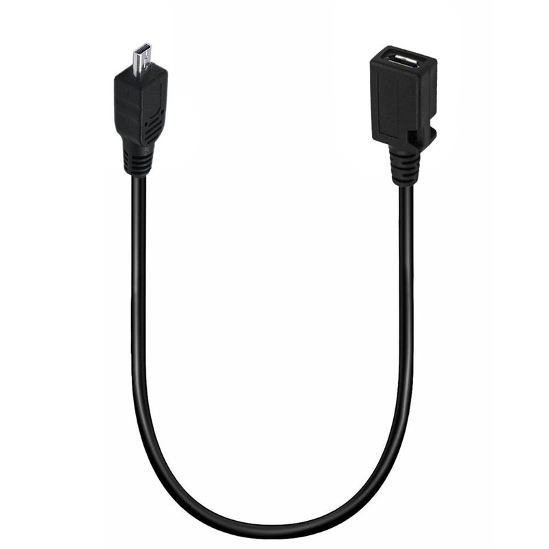 Mini USB 8 Pin Male to C Mini Micro 5 Pin Female Digital Camera Data Power Cable gallery