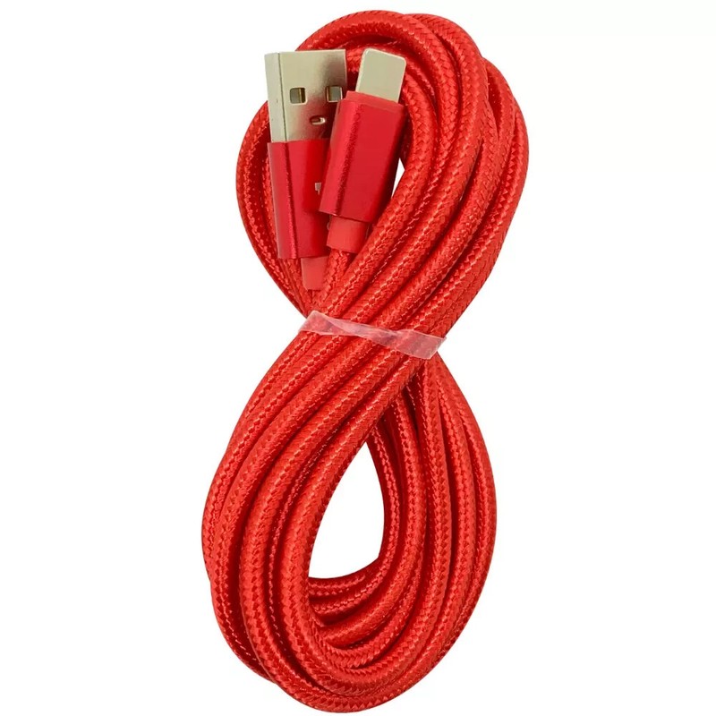 Braided Fast Charger Cable Heavy Duty USB lot Cord For iPhone 14 13 12 11 X XR 8 gallery