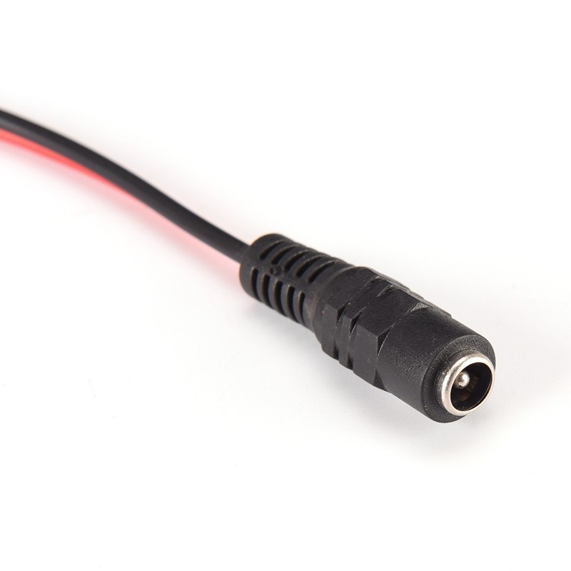 DC 5.5mm x 2.1mm DC Female/Male Jack Connector to 2 Alligator Clip Power Ca.t2 gallery