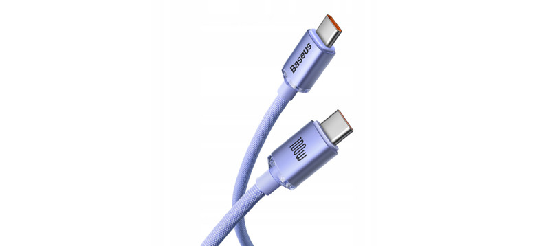 Baseus USB Type-C to USB Type-C Cable 2-meter Fast Charge 3.0 100W (5A/20V)