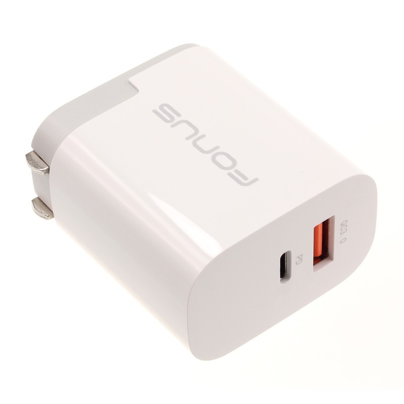 For Galaxy A52/A53/A54/A55/A56 – Fast Home Charger 36W 2-Port USB Type-C