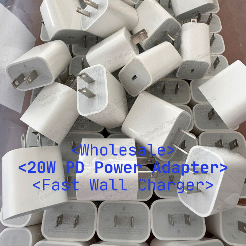 Lot 20W PD Fast Charger Block For iPhone 16/15/14/13/12/11/XR USB Type C Adapter