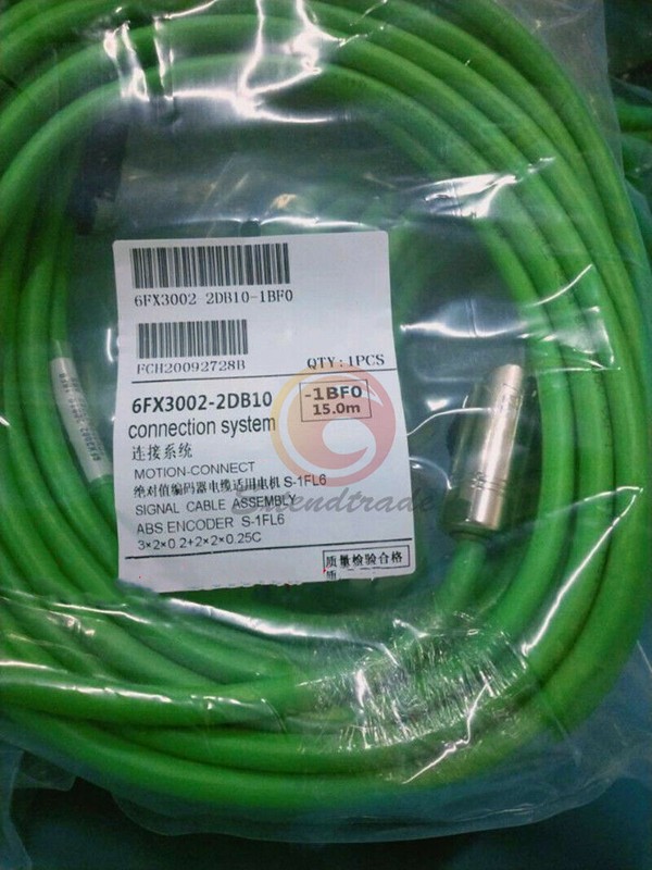 1PC New Siemens 6FX3002-2DB10-1BF0 V90 cable with connector 15m