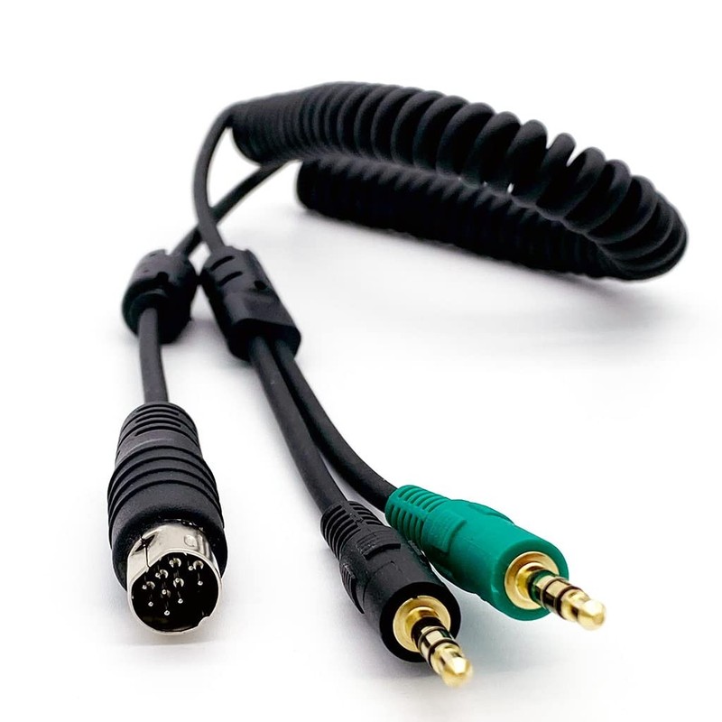 Mobile Cable For Yaesu MiniDin10 9600baud Data And CAT Connection