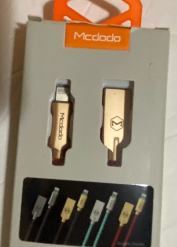 Mcdodo Data Cable2.4A Fast Charge Auto Disconnect ZincAlloy Braided MicroUSB-New gallery