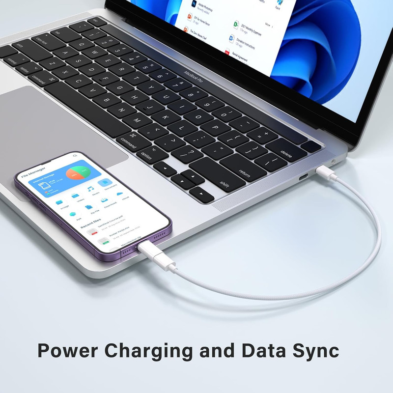 USB C Type C to Lightning Adapter Mfi Certified 4 Pack 27W Fast Charging Support gallery
