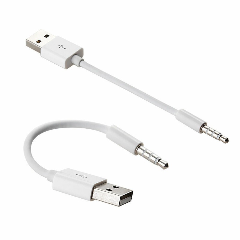 USB Charger Data SYNC Cable for Apple iPod Shuffle 3rd 4th 5th 6th 7th Gen 3.5mm gallery