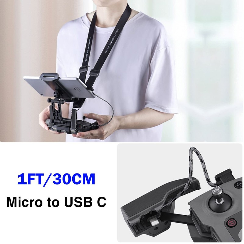 1FT Micro to USB Remote Controller Cable for DJI Mavic Mini,Mini SE,Mavic 2 /... gallery