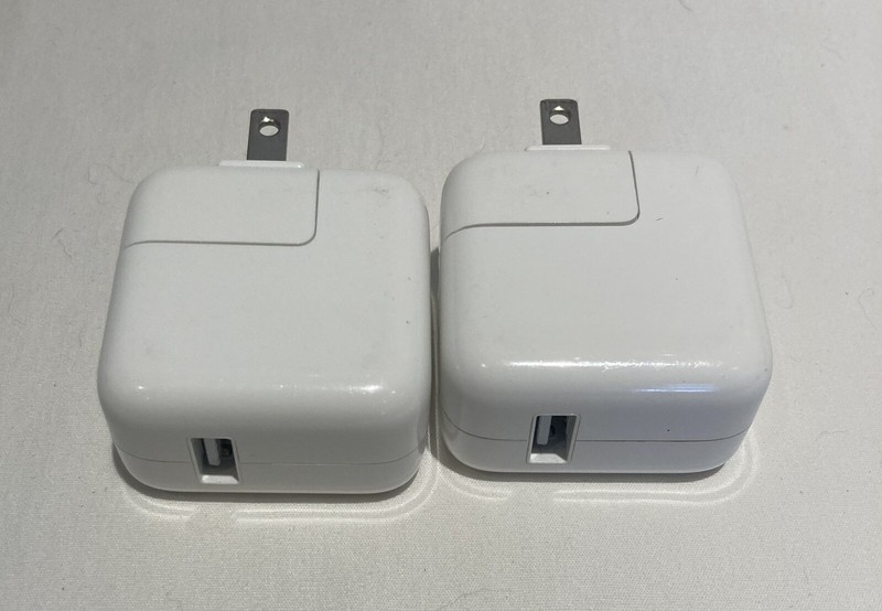Apple A1401 12W USB Power Adapters - Lot of 2 gallery