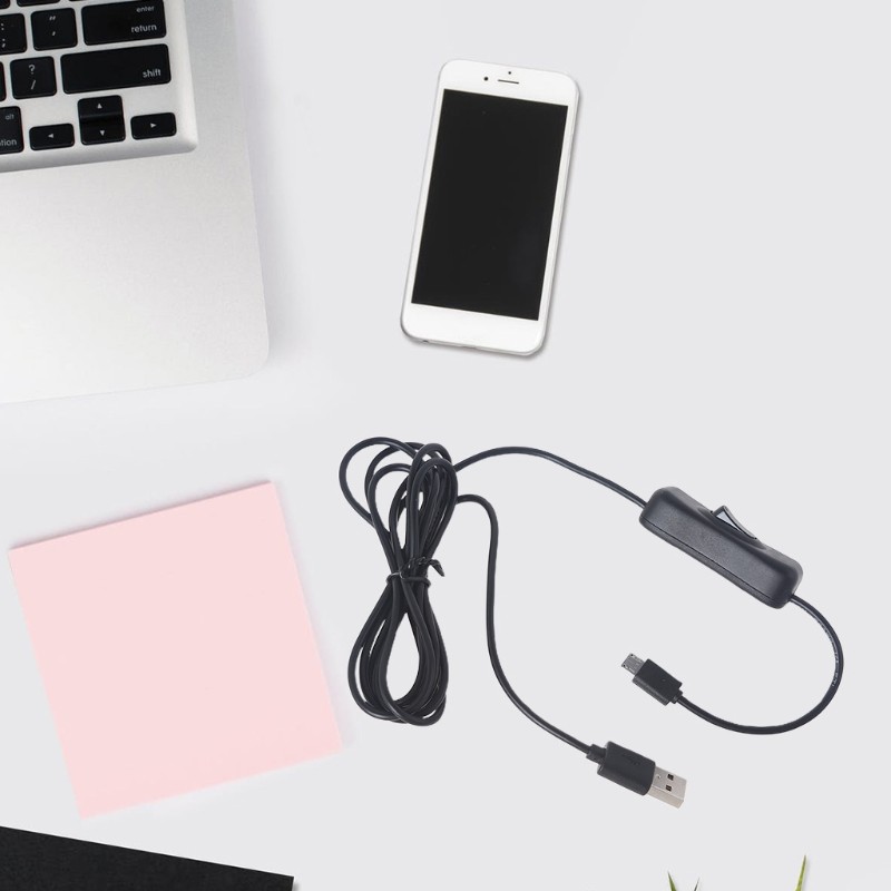 Safe Black 2 for M Charging Cable Convenient to Control Various Devices Metal f gallery