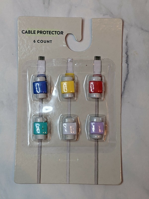 6Pc Protective Charging Charger Cable Protector Cord Saver for Universal gallery