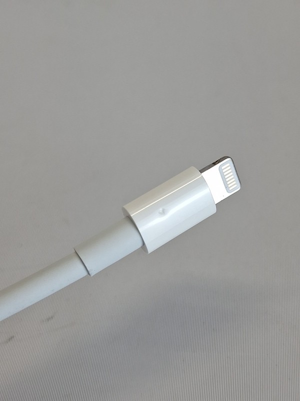Apple Lightning To 30-pin Adapter White OEM A1450 Lightning 30-pin Converter gallery