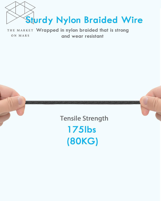 Multi Charging Cable 5in1, 2PCS 4FT USB C/A Multi Charger Cable to Type-C/Micro gallery