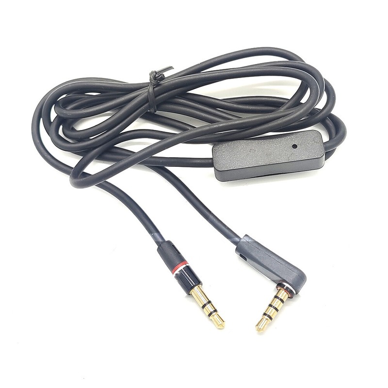 3.5mm Audio Cable AUX Cord w/ MIC For Altec Lansing MZX652 On-Ear Headphone XN