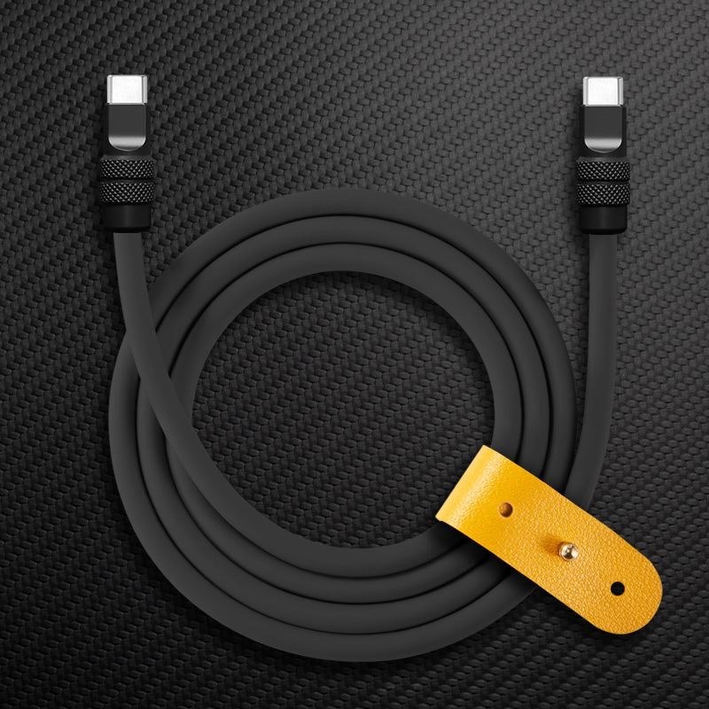 240W USB-C FAST CHARGING CABLE 6FT TYPE-C PD CORD IPHONE 15 SAMSUNG LAPTOP NYLON gallery