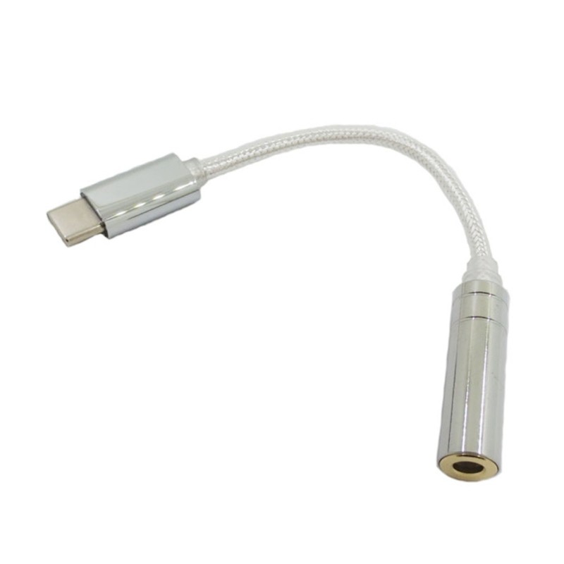 USB Type-C to 3.5mm/2.5mm/4.4mm Female Adapter Type C Headphone Cable 13cm
