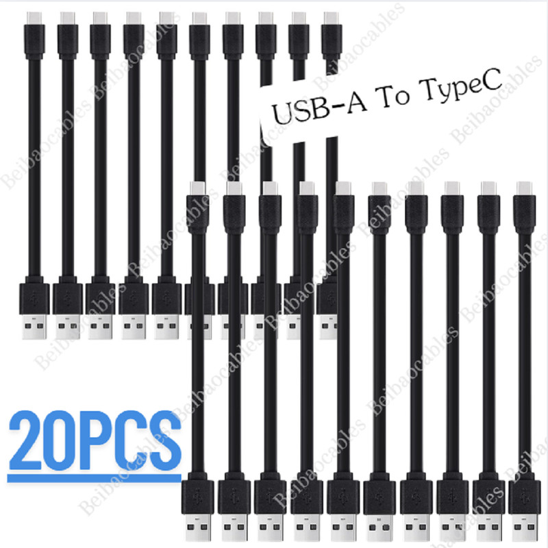 20x LOT USB Type C Cable Fast Charger Charging Cord For Samsung S10 iPhone 15 16