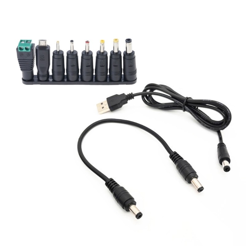 USB To DC5.5x2.1mm Conversion Cable with DC5.5x2.5 DC5.5x2.1 DC4.0x1.7DC3.5x1.35 gallery