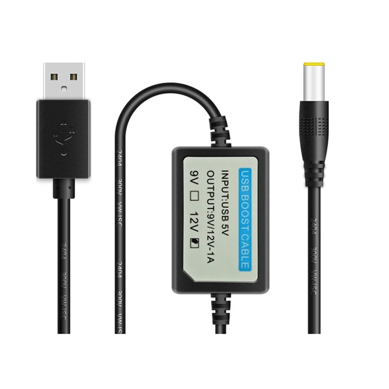 USB Boost Cable DC 5V to 12V 1A Step Converter Adapter USB Cable with8702 gallery