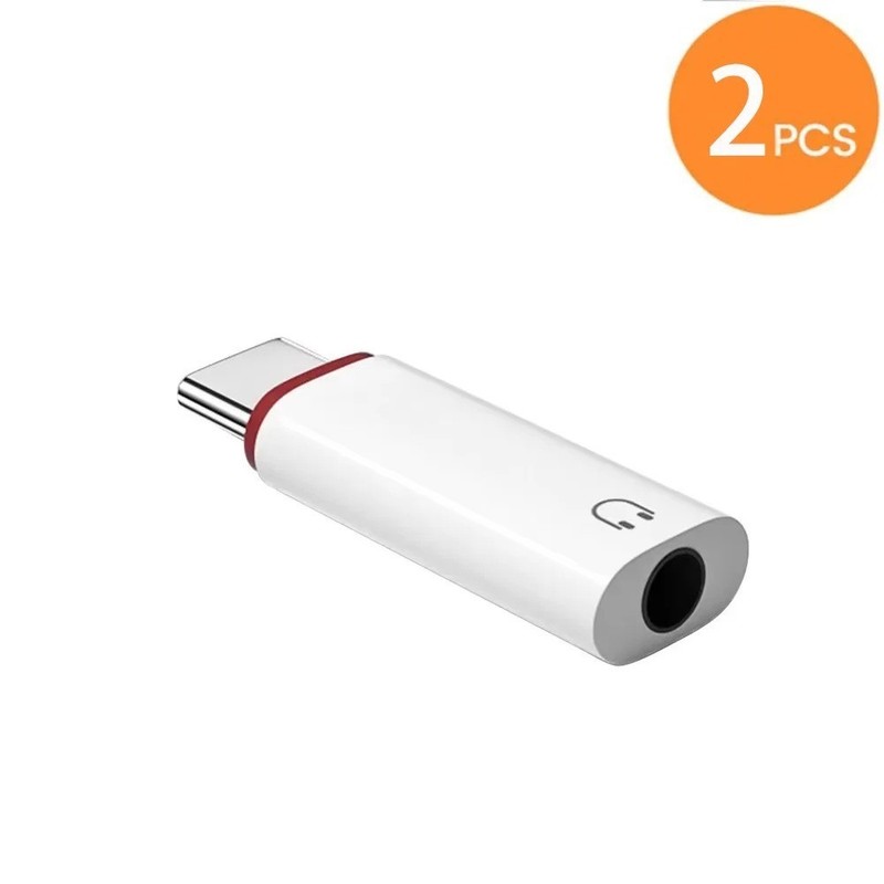 USB-C Type C Adapter Port to 3.5MM Aux Audio Jack Earphone Headphone Car Lot gallery