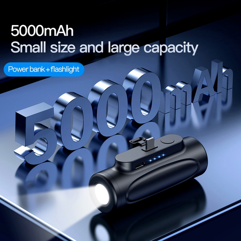 5000mAh Portable Power Bank External Mobile Battery Charger For iPhone 13 12 11 gallery