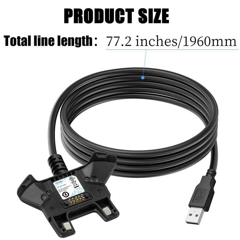 TC77 USB Charger Cable for Zebra TC77 TC70 TC72 TC75 TC75X TC70X TC55 TC720L ... gallery