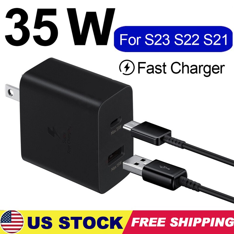 35W PD Power Adapter Duo Wall Charger+3f Cable For Samsung for Google For Xiaomi gallery