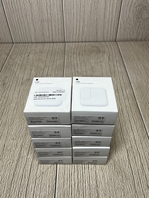 Lot of 10 Genuine Apple A2167 12W USB Power Adapter Original