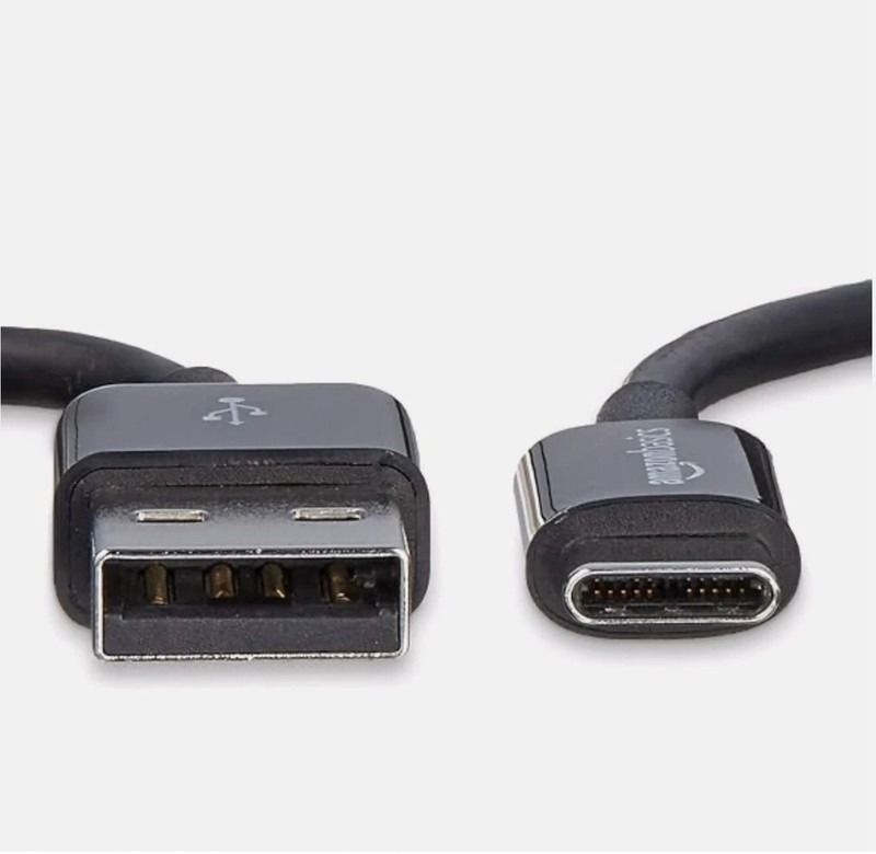 5-PACK Amazon Basics USB-C to USB-A Fast Charger Cable BRAND NEW | FREE SHIPPING gallery