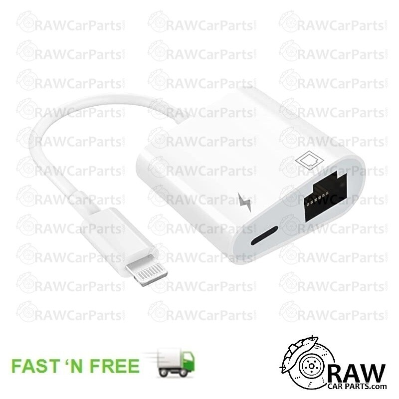 RJ45 Ethernet Adapter to / For Apple iPad iPhone Data lead Cable