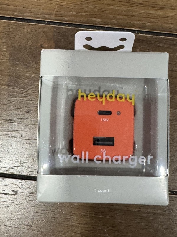 HEYDAY Tablet Sleeve up to 12.9", Soft-Touch 6ft Charging Orange Cable, True Wir gallery