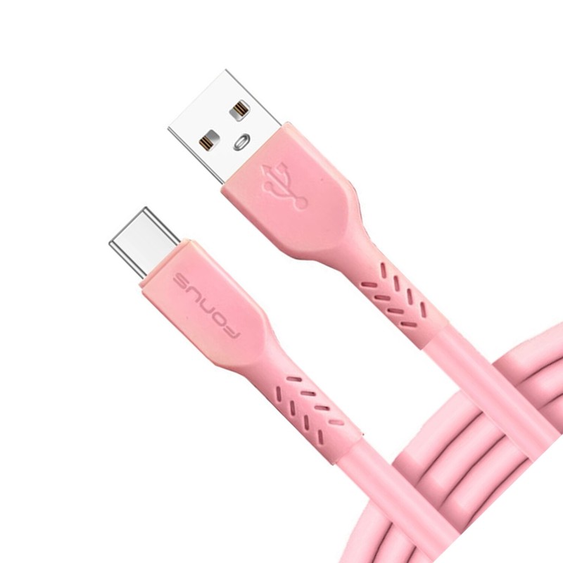 For Galaxy S20/S21/S23/FE Pink 10ft Long USB-C Cable Charger Cord Power Wire