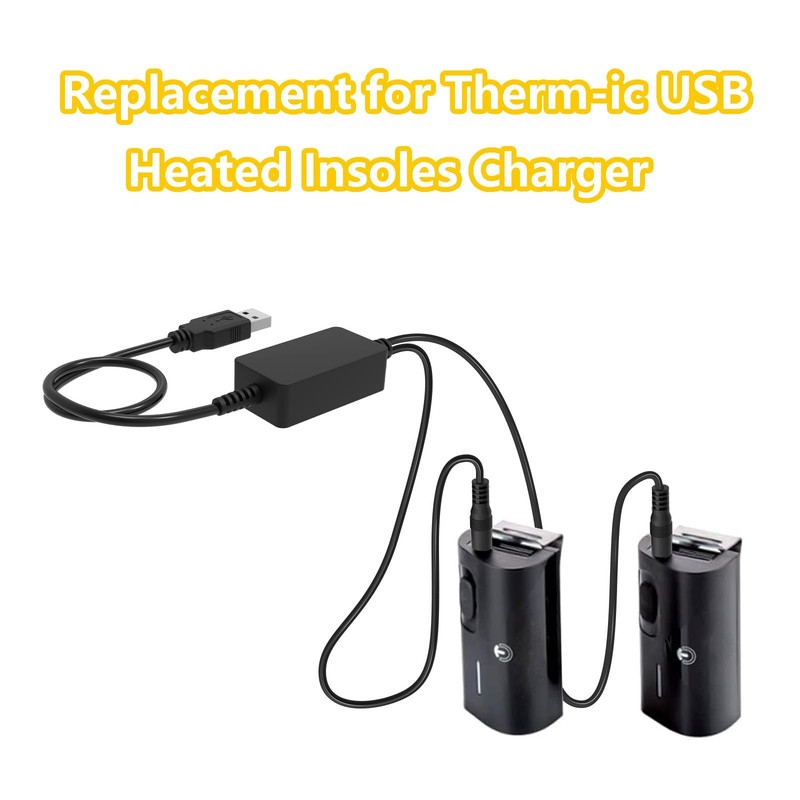 YXQZH USB Charging Cable Compatible with ThermIC Power Charger, Powergloves B... gallery