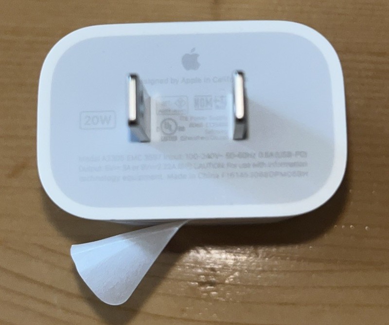 Unused 100% Genuine Official Apple A2305 20W USA US Power Adapter USB-C
