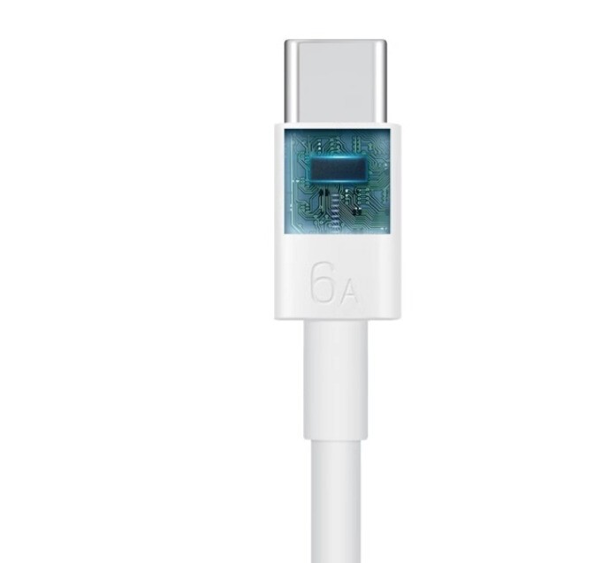 For Huawei 6A Data Cable USB Type-C to USB Type-C Smart Chip Cable 1m Line gallery
