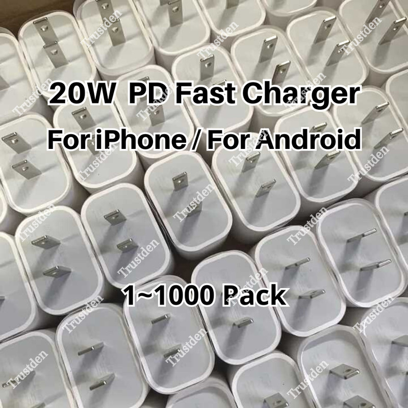 20W USB Type-C Fast Charger Adapter Block Lot For iPhone 15 14 13 12 11 Android