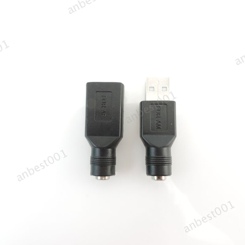 5x DC Power Female 5.5x2.1 to Mirco Type C Mini 5p USB A Male Female converter gallery