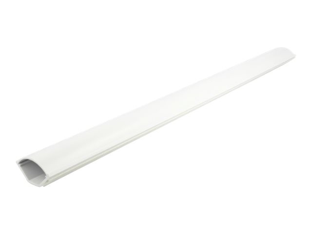 Delock Angle Cable Gland 43 x 23mm Length 1m White White PVC 20714