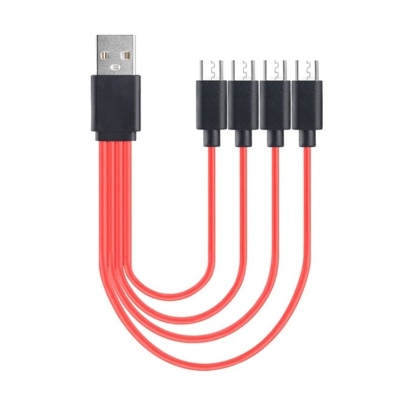 4 in 1 Multi USB Cable Multiple Devices Charger Cord for Android Phone Tablet