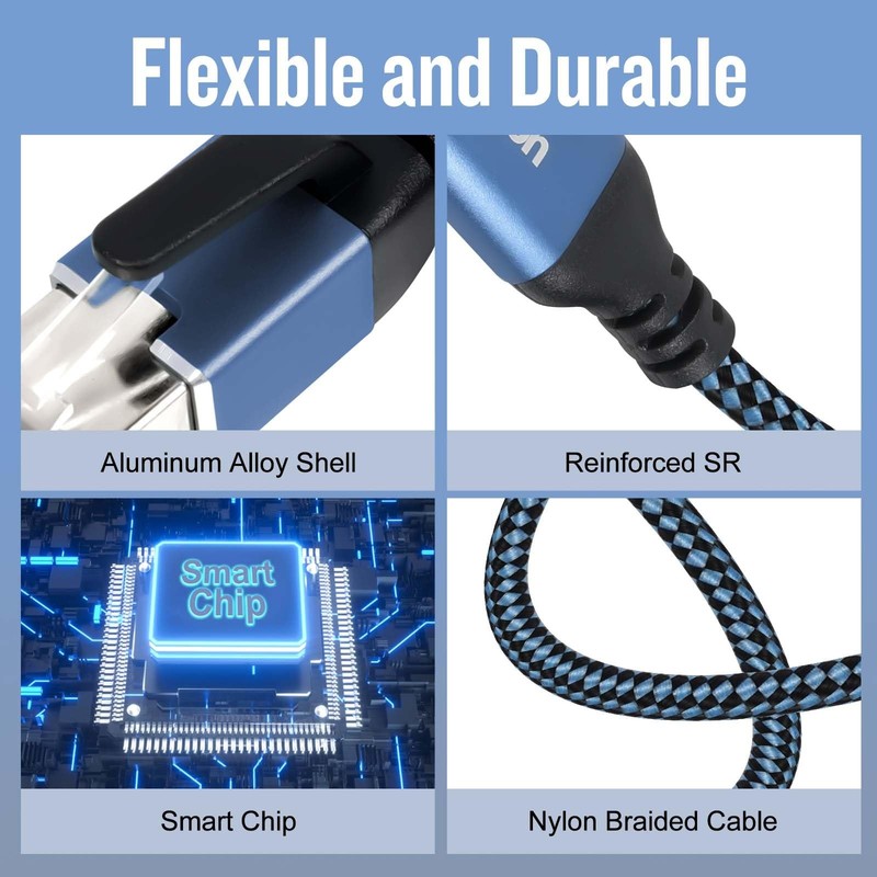 USB to Ethernet Cable, 50Ft to RJ45 Cable,USB to Gigabit Ethernet Cable Thund... gallery