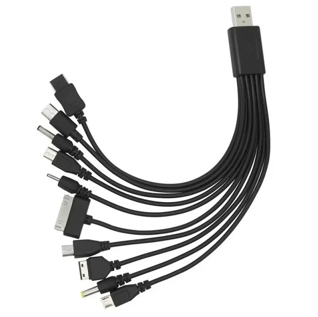 10-in-1 Multi-Function USB Charging Cable Universal Multi-Head Phone Charger gallery