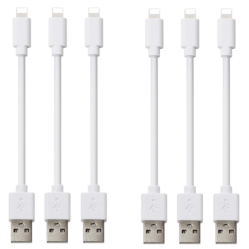 Short Phone Charger Cable 6 Pack 1 FT Cord Compatible with Cellphone All USB …