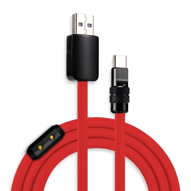 Black Chubby Pro – Samurai Cable 120W USB-C Cable Silicone Fast Charging USB …