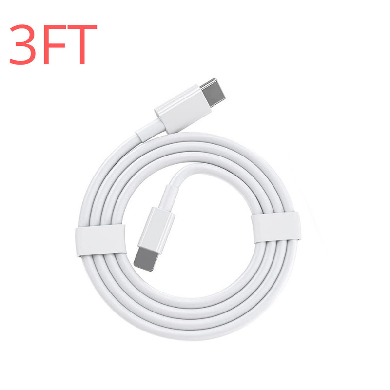 20W PD QC Power Adapter Cube Fast Charger For iPhone14 13 12 11 XR XS USB C Cord