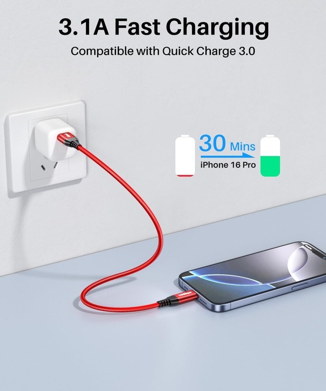 10Gbps Android Auto USB C Cable 6 Inch/0.5FT, 3.1A USB C 3.1 Gen2 Cable Data ... gallery