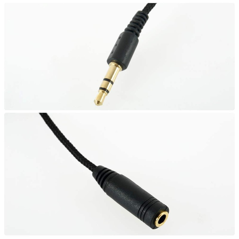 3M 10ft 3.5mm Female to Male F/M Headphone Stereo Audio Extension Cable Cord gallery