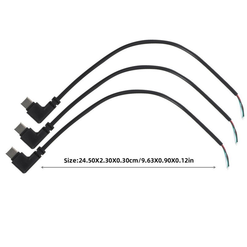 8 Pcs Type-c Bare Wire 4 Open Cable Bare Cable Crafting Usb Type-c Cable gallery