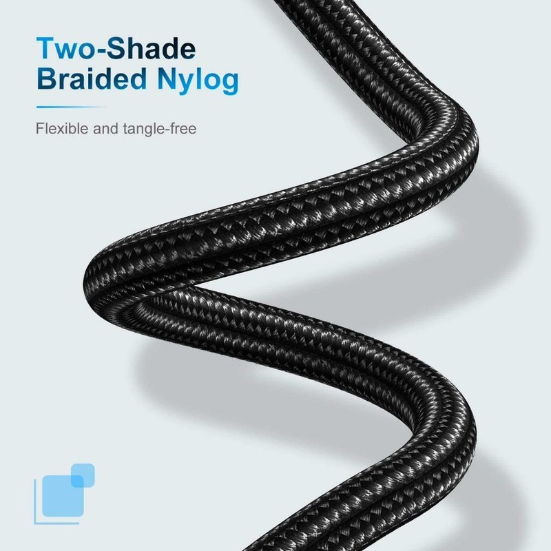 10FT/2.4A Braided Nylon USB-C Cable Fast Charger Type-C Cord for Android Tablets gallery