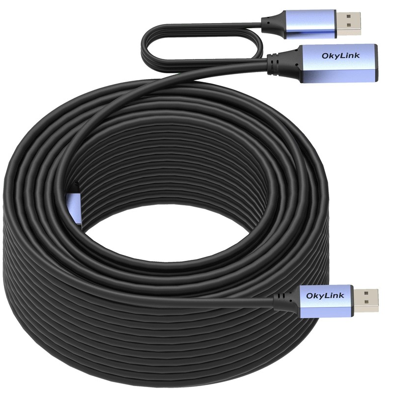 100ft(30M) Active USB 2.0 Extension Cable A Male to A Female 480Mbps for Prin... gallery